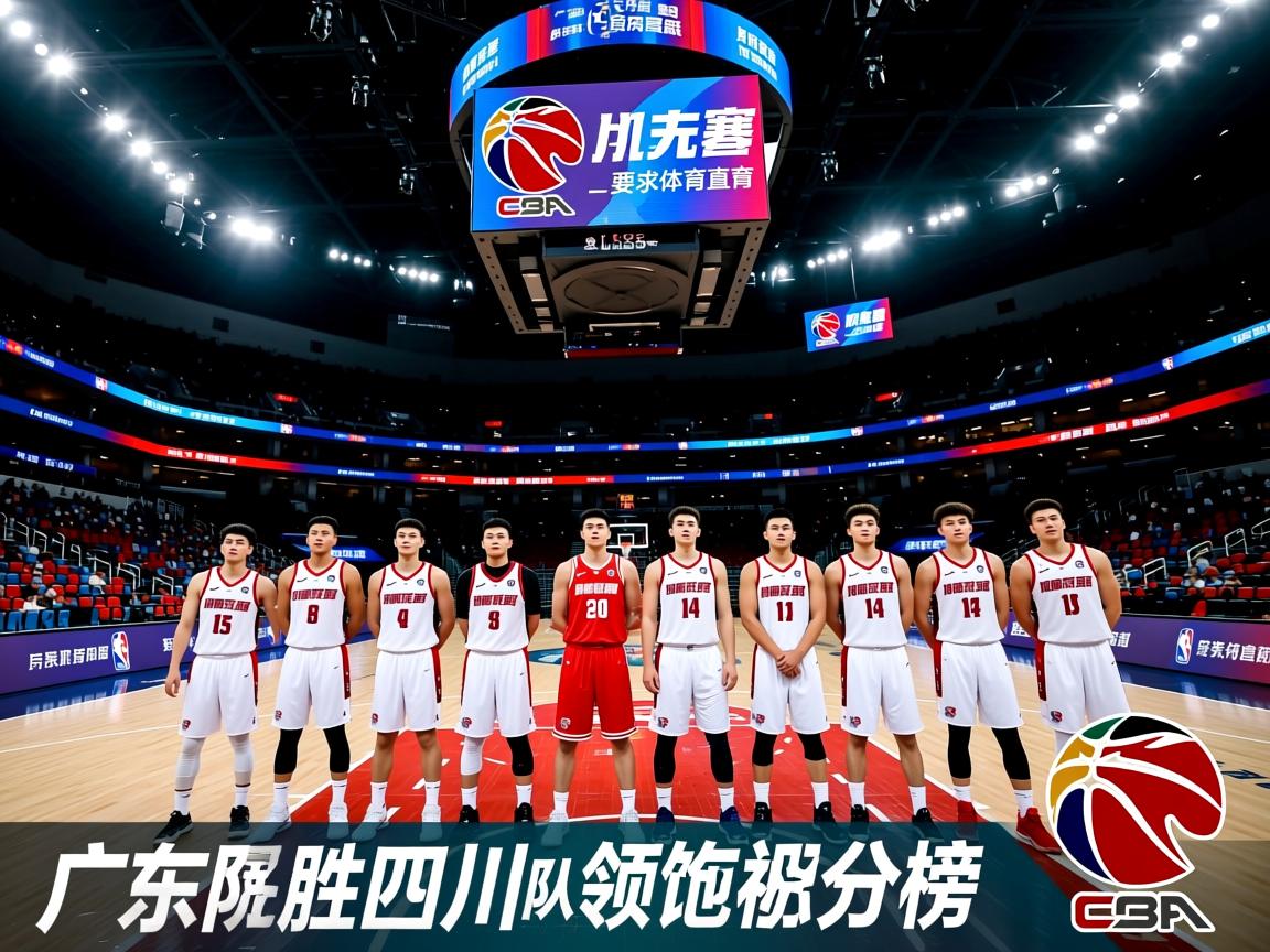 广东队客场大胜四川队，领跑积分榜  第2张
