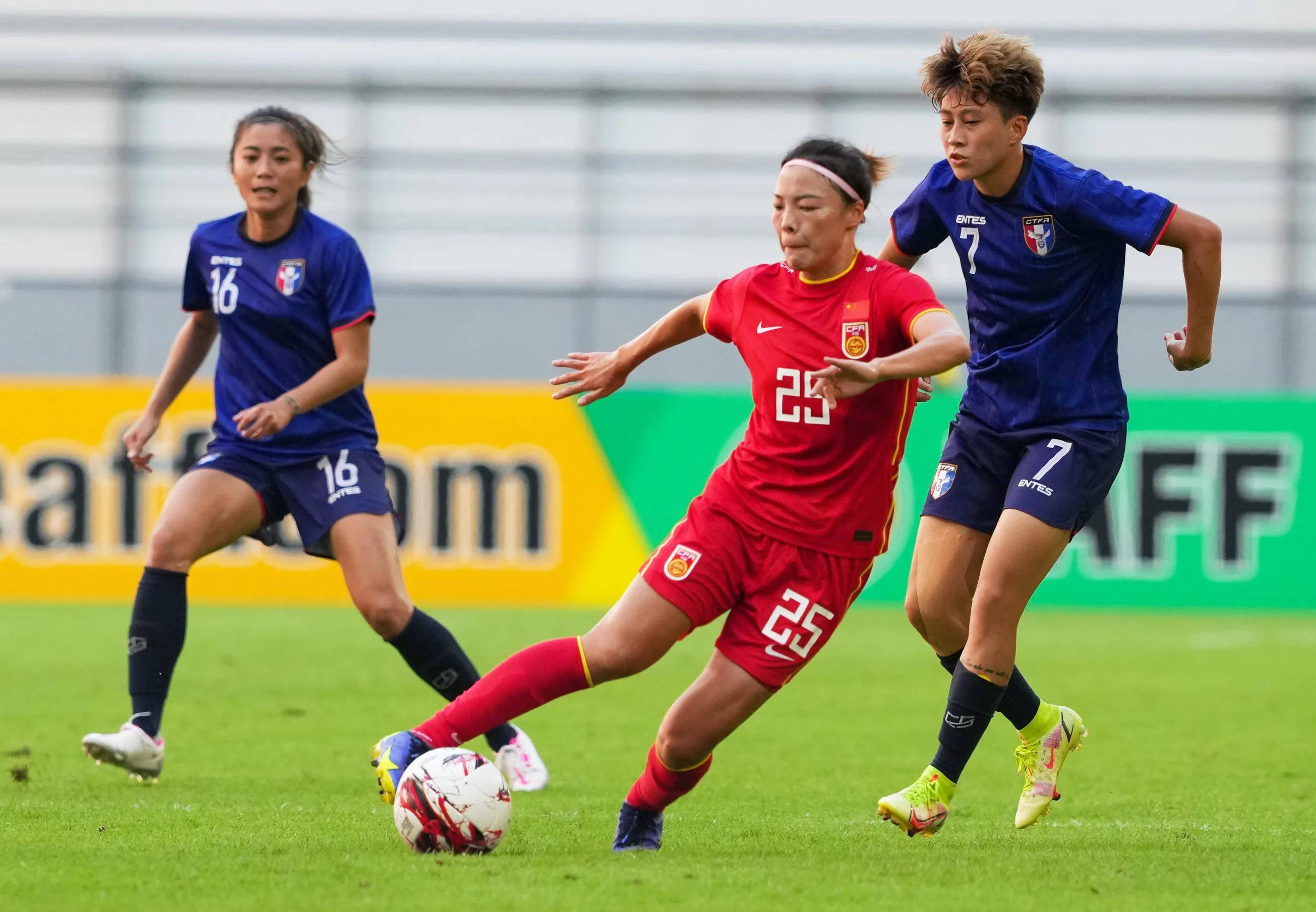 东亚杯-中国女足4-2中国台北两球领先被追平邵子钦双响的简单介绍